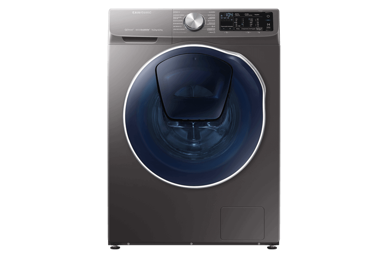 Imagem Ilustrativa - Lava e Seca 10,2Kg Qdrive Conectada (Wi-Fi) Ecobubble™, Lavagem a Seco e Porta AddWash Inox Look 110V